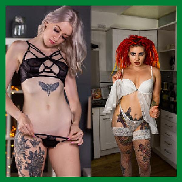 Roxy Bardotand Amber Phoenix webcam