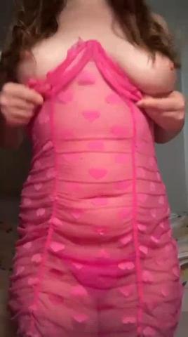 Katie Rose's SLUTTY BRITISH TITS SHAKE IN CORSET
