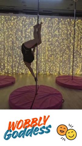 Goddess Alimony's Pole Practice
