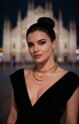 Julia Hayes's elegant evening