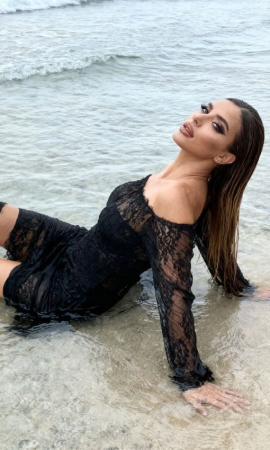Julia Hayes's on the beach