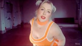 Goddess Alimony's Cheerleader teasing