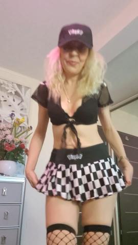 Naughty Anays's sports outfit